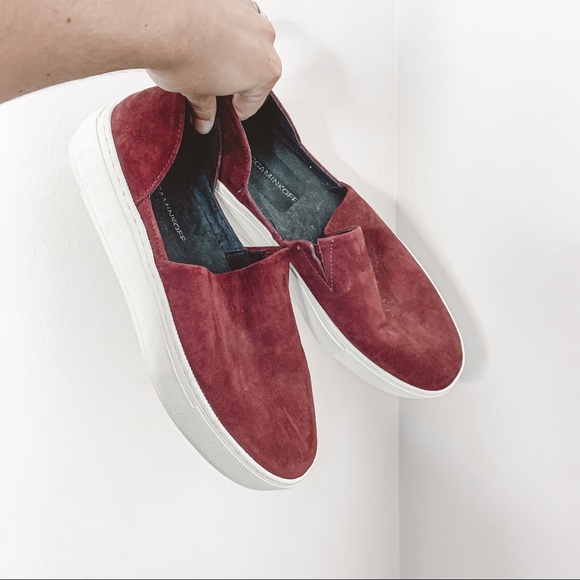 Rebecca Minkoff nana slip-on sneaker maroon - Picture 3 of 7